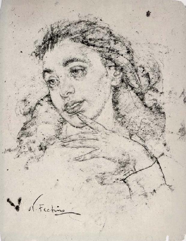 Nikolay Fechin Young Girl